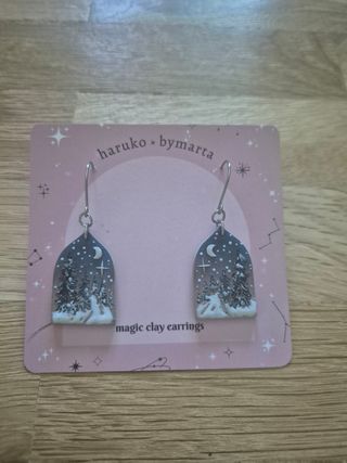 Pendientes Haruko paisaje