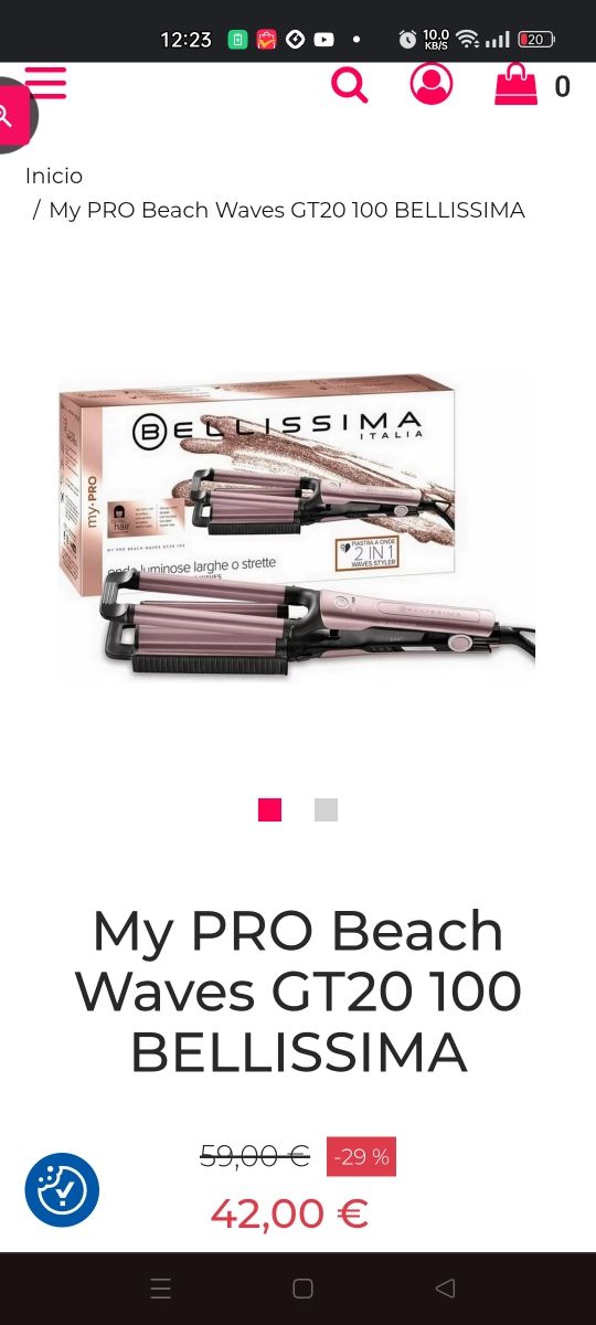 My PRO Beach Waves GT20 100 BELLISSIMA - Plancha p