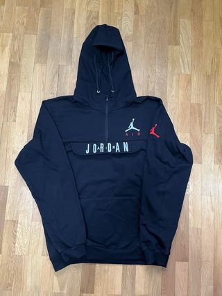 Conjunto Jordan negro: Sudadera y Pantalones