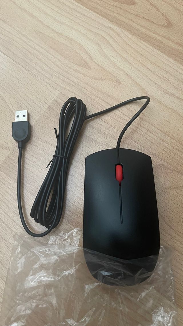 Ratón Lenovo USB - Negro