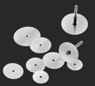 Juego de Mini Sierras Circulares - (11 piezas)