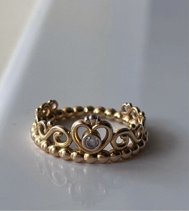 Anello Pandora Corona in oro