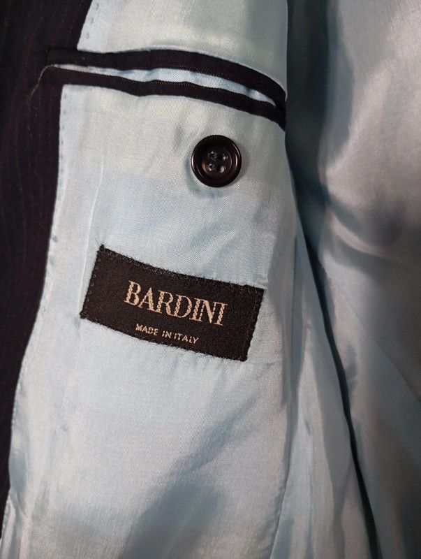 Completo gessato Bardini Blu Gessato