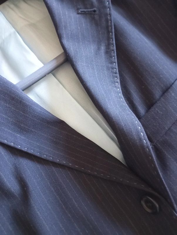 Completo gessato Bardini Blu Gessato