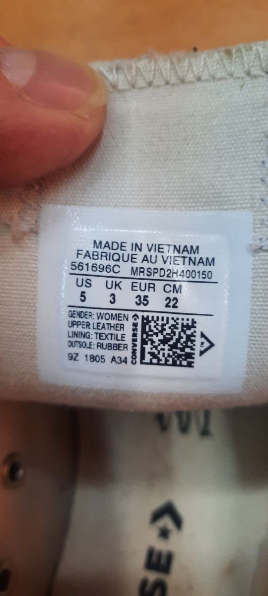 Converse All Star, Scarpe Slip-on Argento