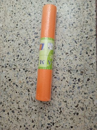 Esterilla yoga naranja