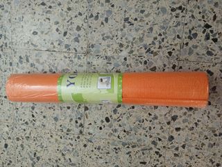 Esterilla yoga naranja