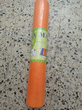Esterilla yoga naranja