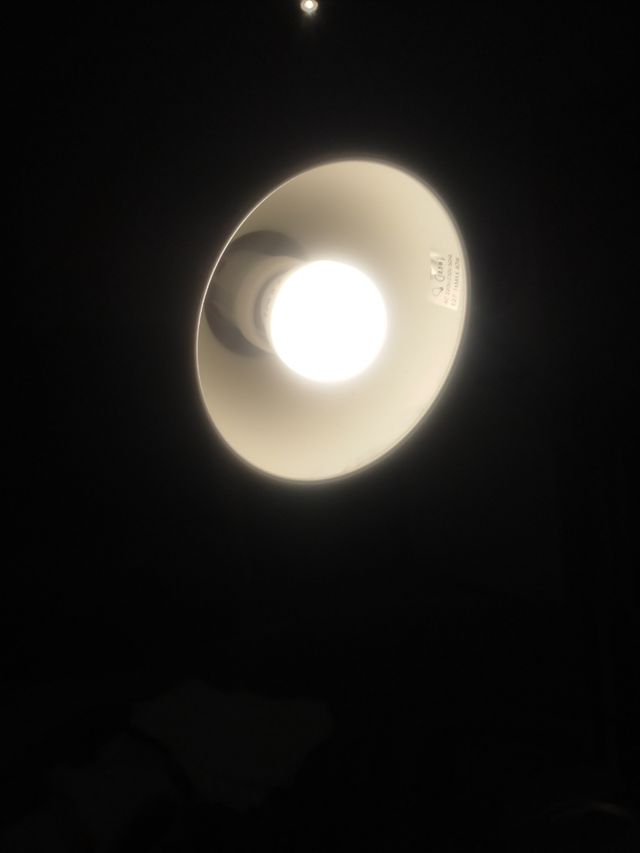 Lámpara flexo vintage gris