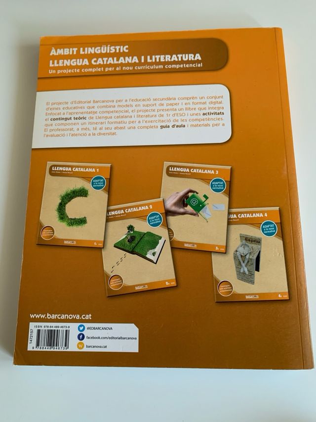 Llengua catalana 1r ESO. Llibre de l'alumne: Ad...