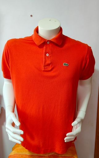 Polo Lacoste L - Naranja