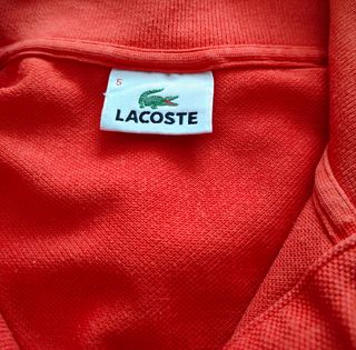Polo Lacoste L - Naranja