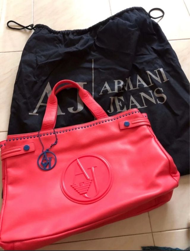 Borsa Armani Jeans fucsia