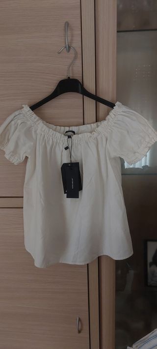 Blusa blanca Vero Moda Talla XS