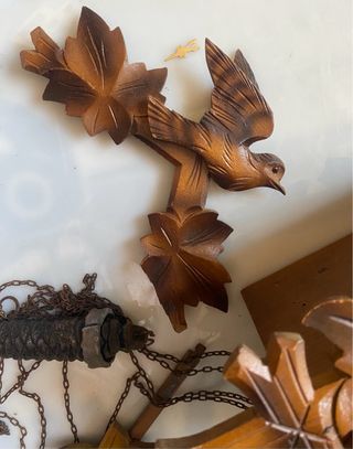 Orologio a cucù in legno