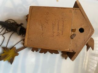 Orologio a cucù in legno