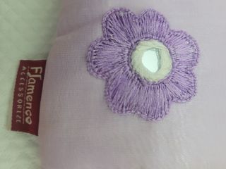 Bolso Lila Fiesta - Flores