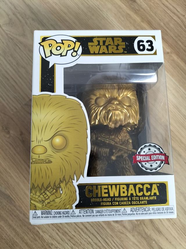 Funko Pop! Star Wars Chewbacca Gold #63