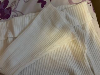 Top blanco palabra de honor