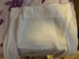 Top blanco palabra de honor