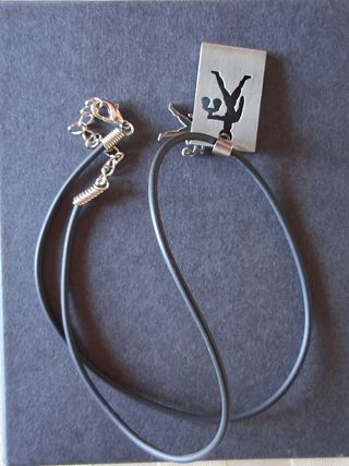 Collana Bilancia in acciaio inox