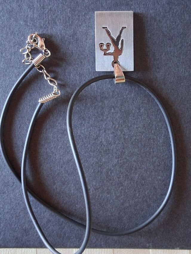 Collana Bilancia in acciaio inox