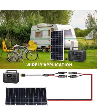 Kit solar 12v para estación de carga BLUETTI etc