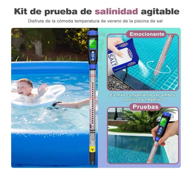 Medidor Salinidad Piscina YOOHE