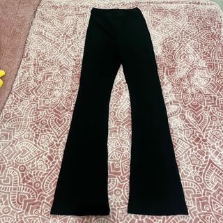 Pantalones campana negros