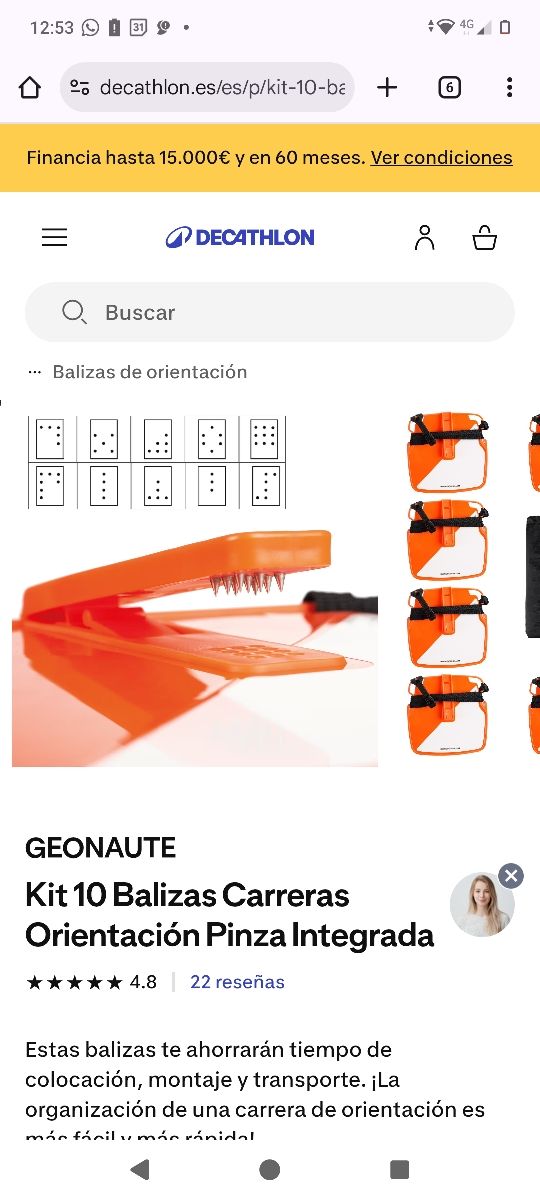 Kit Balizas Orientación