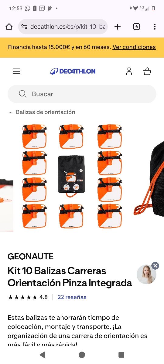 Kit Balizas Orientación