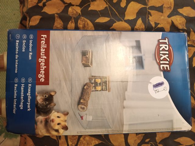 Recinto modulable Trixie para roedores - Plata