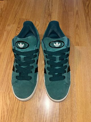 Adidas Campus 00s - Zapatillas Verde Oscuro
