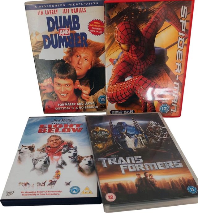 Pack 4 DVD: ¡Aventura, Comedia, Sci-Fi!