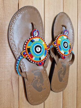 Infradito artigianali multicolor