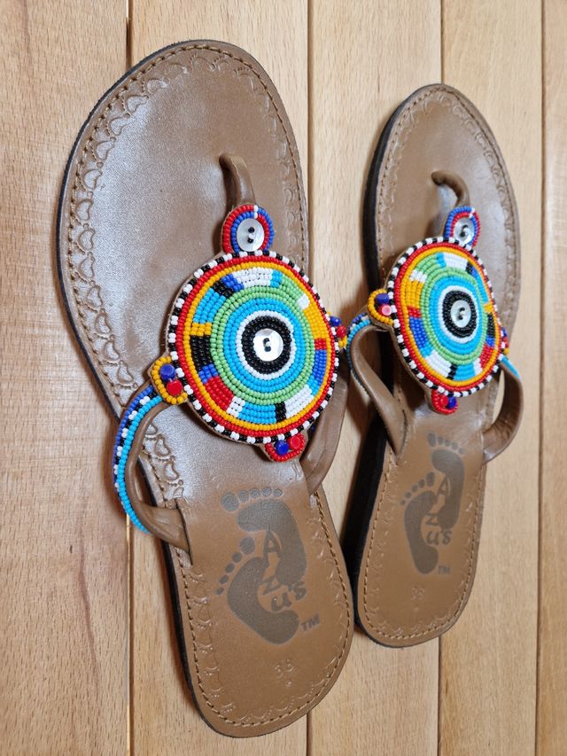 Infradito artigianali multicolor