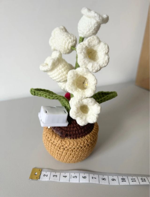 Campanelle uncinetto luminose