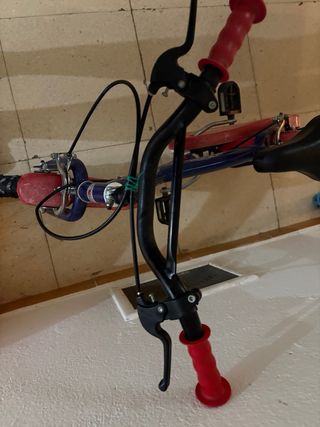 Bicicleta niño 16" roja-azul