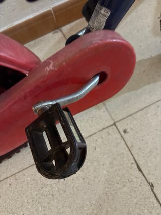 Bicicleta niño 16" roja-azul