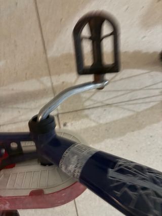 Bicicleta niño 16" roja-azul