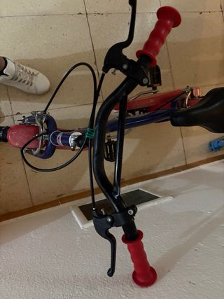 Bicicleta niño 16" roja-azul