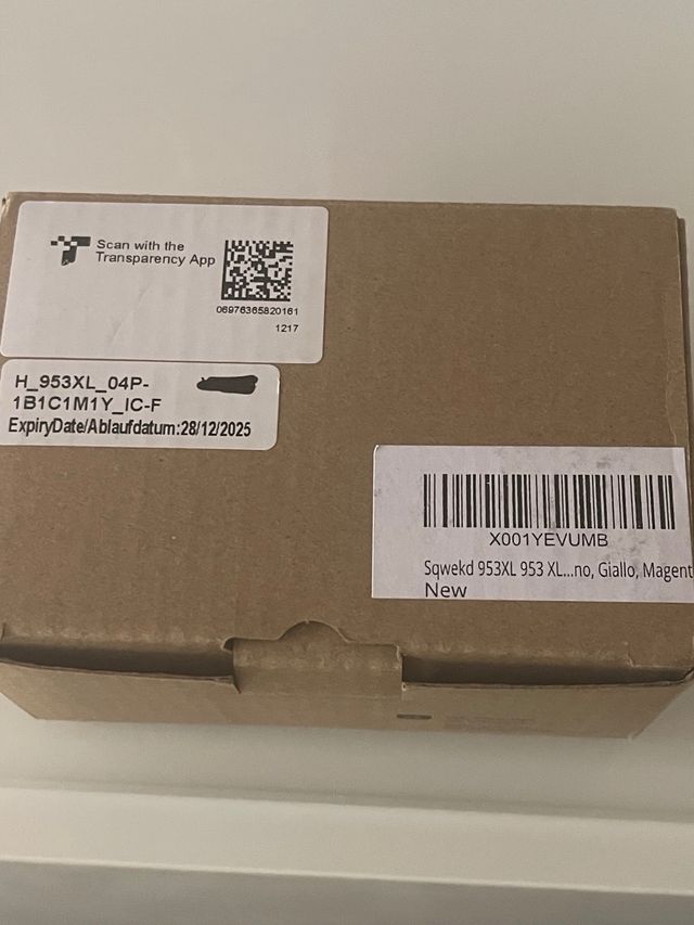 Cartucce inchiostro nuove