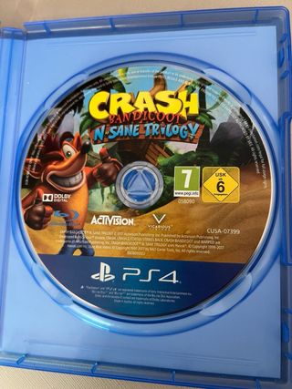 Crash Bandicoot N. Sane Trilogy PS4