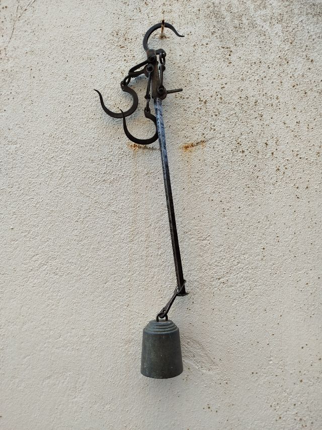 Balanza romana antigua