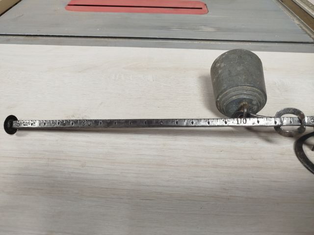 Balanza romana antigua