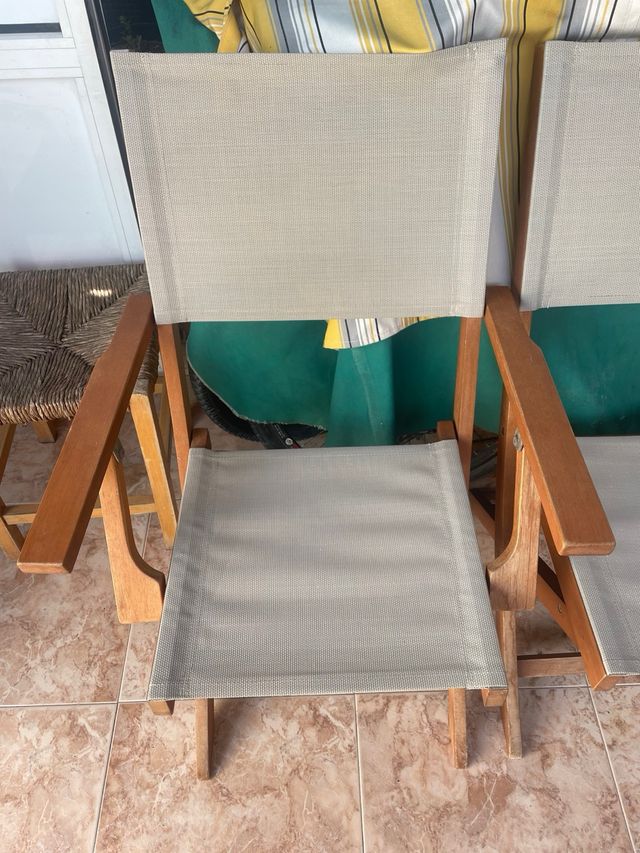 Sillas Plegables Jardín