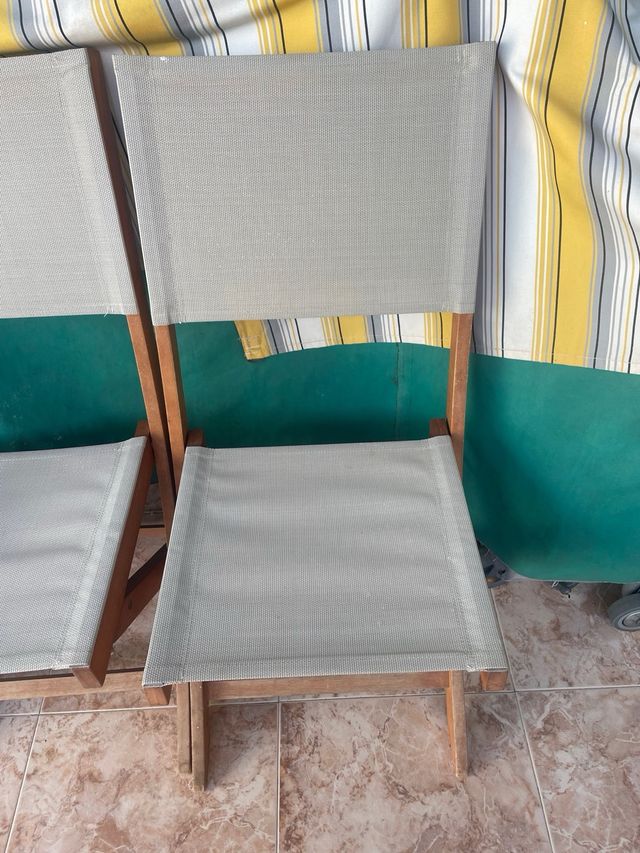 Sillas Plegables Jardín