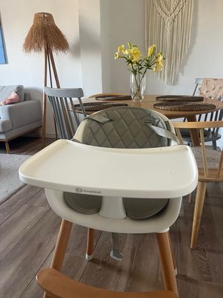 Trona Kinderkraft - Madera y blanco