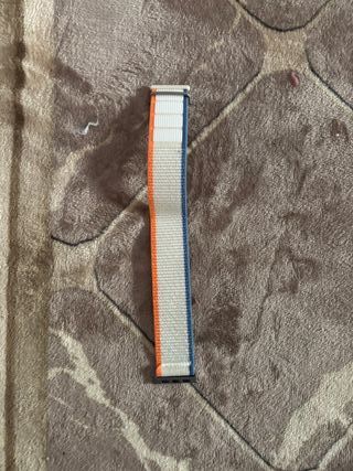 Correas Apple Watch series 10 - Beige/Naranja