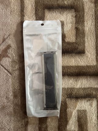 Correas Apple Watch series 10 - Beige/Naranja